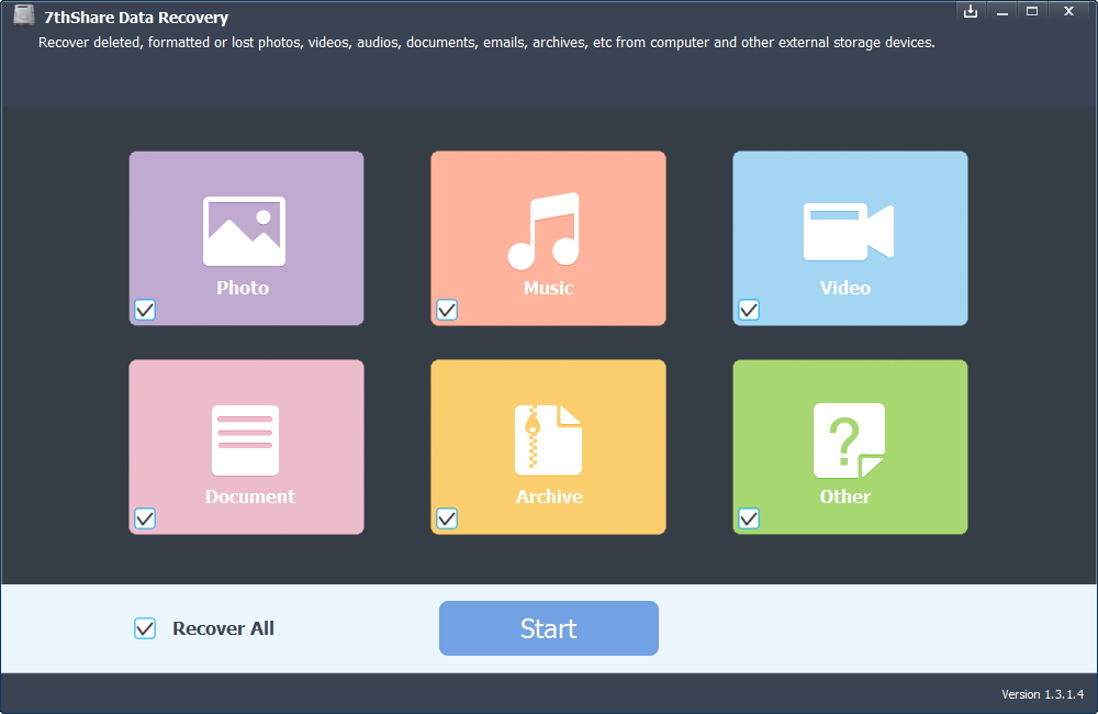 7thShare Data Recovery