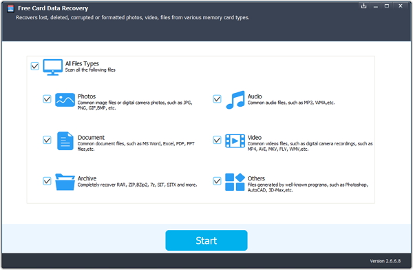 recover formatted files from sd card