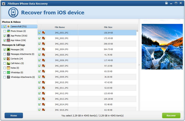 iphone data recovery software windows 7 location