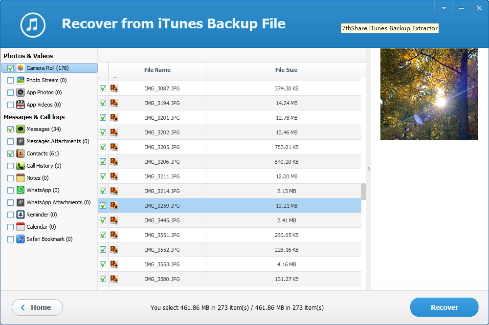 ibackup extractor mac key